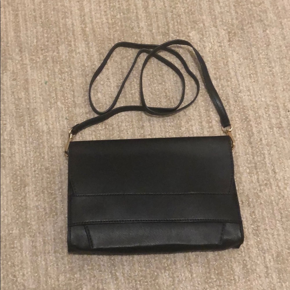 Summer & Rose Celine Crossbody Purse - Black